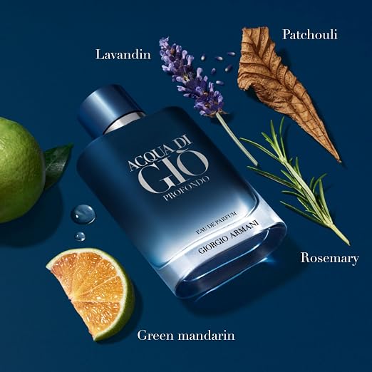 Giorgio Armani Acqua di Giò Profondo Parfum for Men 3.4 oz / 100 ml