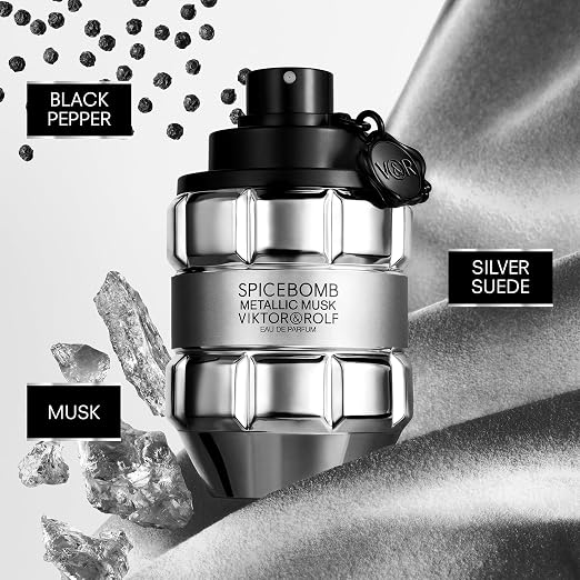 Viktor & Rolf Spicebomb Metallic Musk Eau de Parfum 3.0 oz / 90 ml