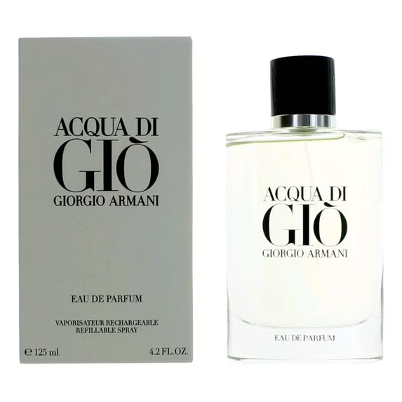 Giorgio Armani Acqua di Giò Eau de Parfum Refillable Spray 4.2 oz (125 ml)