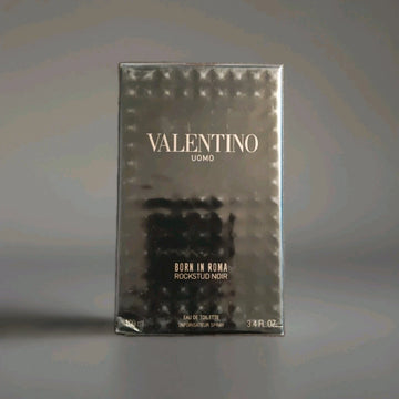 Valentino Uomo Born In Roma Rockstud Noir EDT Spray for Men 3.4 oz / 100 mL – Brand New