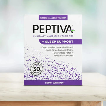 Peptiva 26 Billion Multi-Strain Probiotic & Sleep Support – 30 Capsules