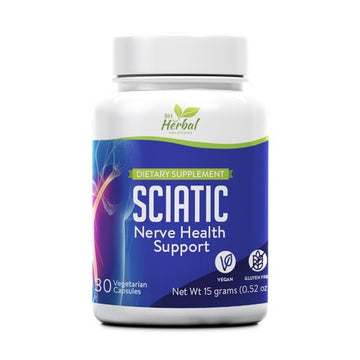 By Herbal Solutions Sciatic Nerve Health Support – 30 Vegetarian Capsules