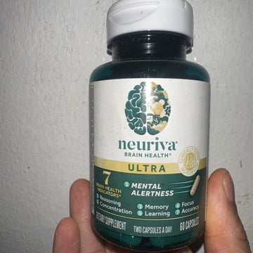 Neuriva Brain Health Ultra 60 Capsules – Mental Alertness, Memory, Focus & Concentration Support