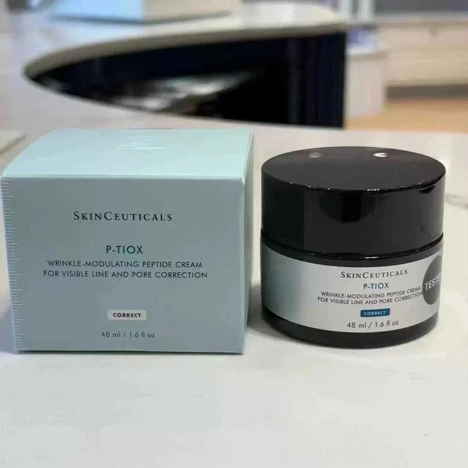 SkinCeuticals P-TIOX Anti-Wrinkle Peptide Cream 48ml – Line & Pore Smoothing Moisturizer
